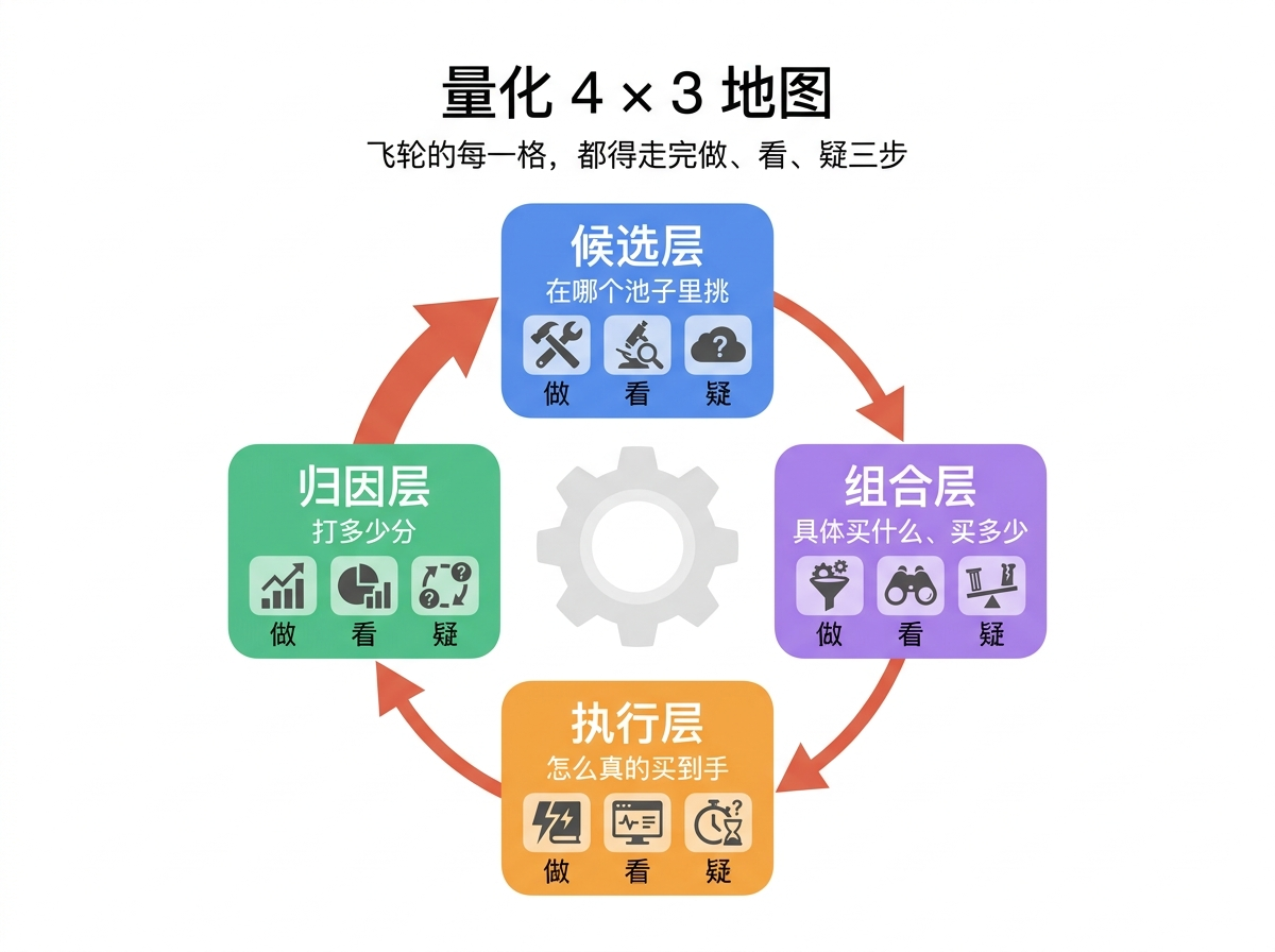 飞轮的每一格都要走“做、看、疑”三步